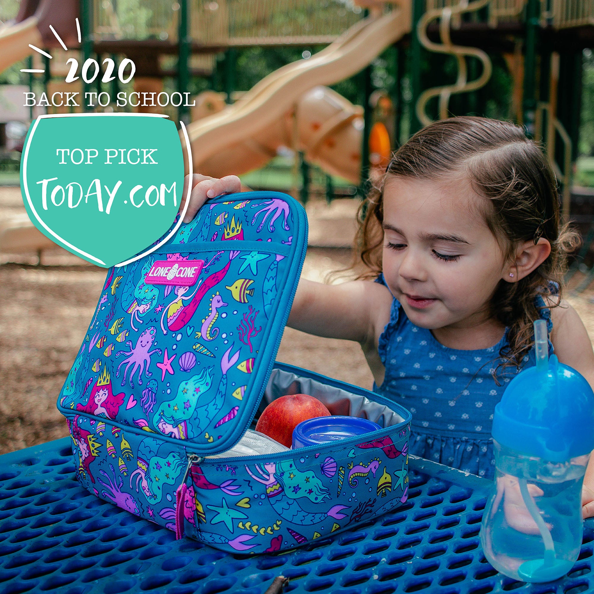 Fish + Chips (Mermaids) Standard Lunchbox