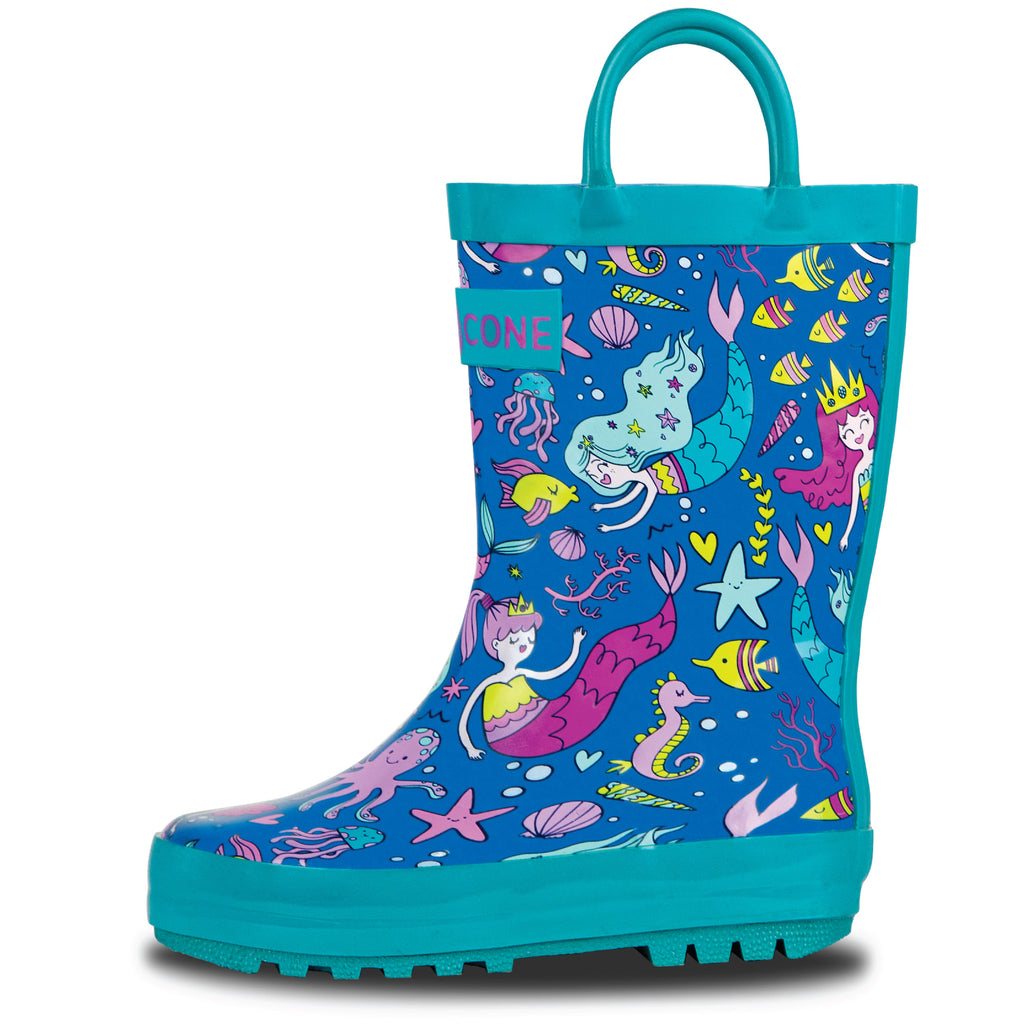 LONECONE Bootiful Mermaids Rain Boot