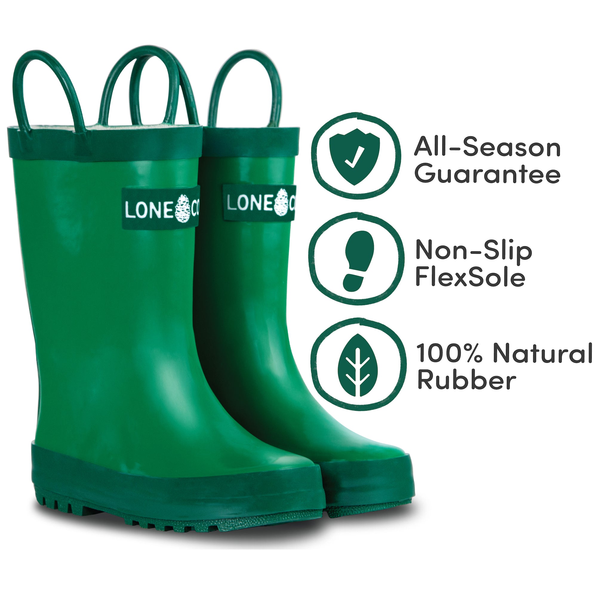 Grassy Green Rain Boot