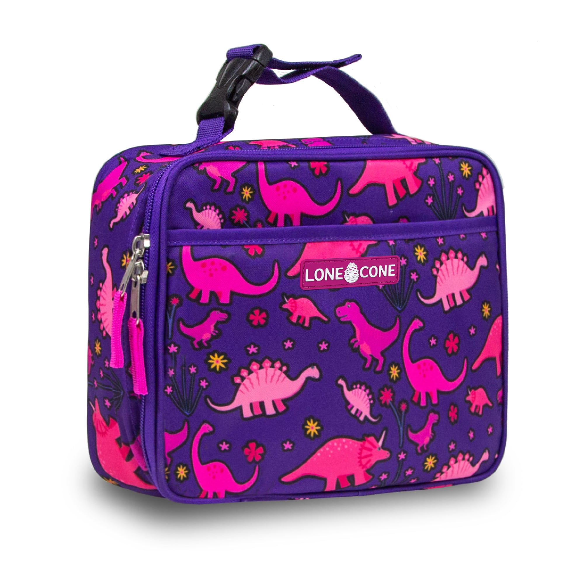 Pink Dinosaurs Standard Lunchbox