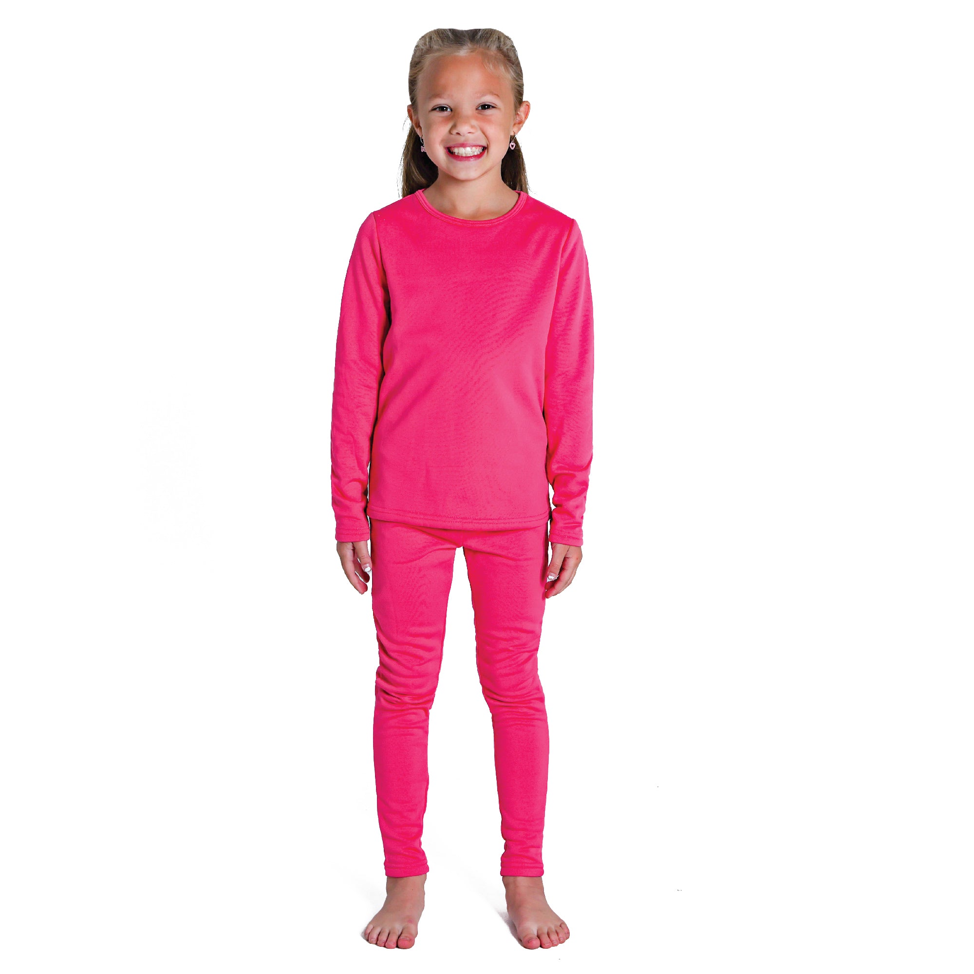 Pink Thermal Underwear Set – LONECONE