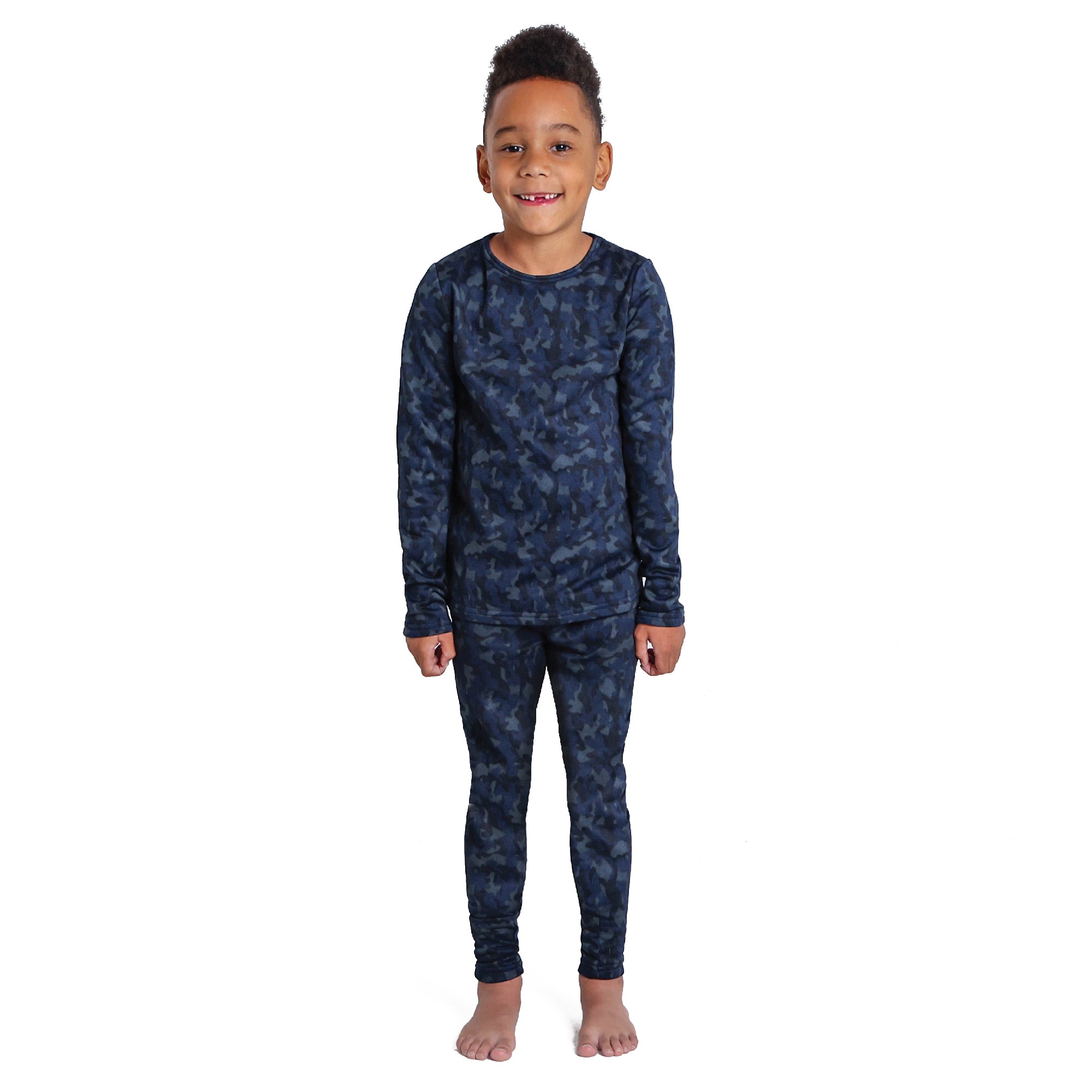 Blue Camo Thermal Underwear Set – LONECONE