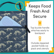 Dino Bones Lunchbag